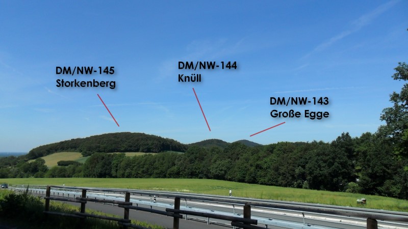 View in Direction "Große Egge"